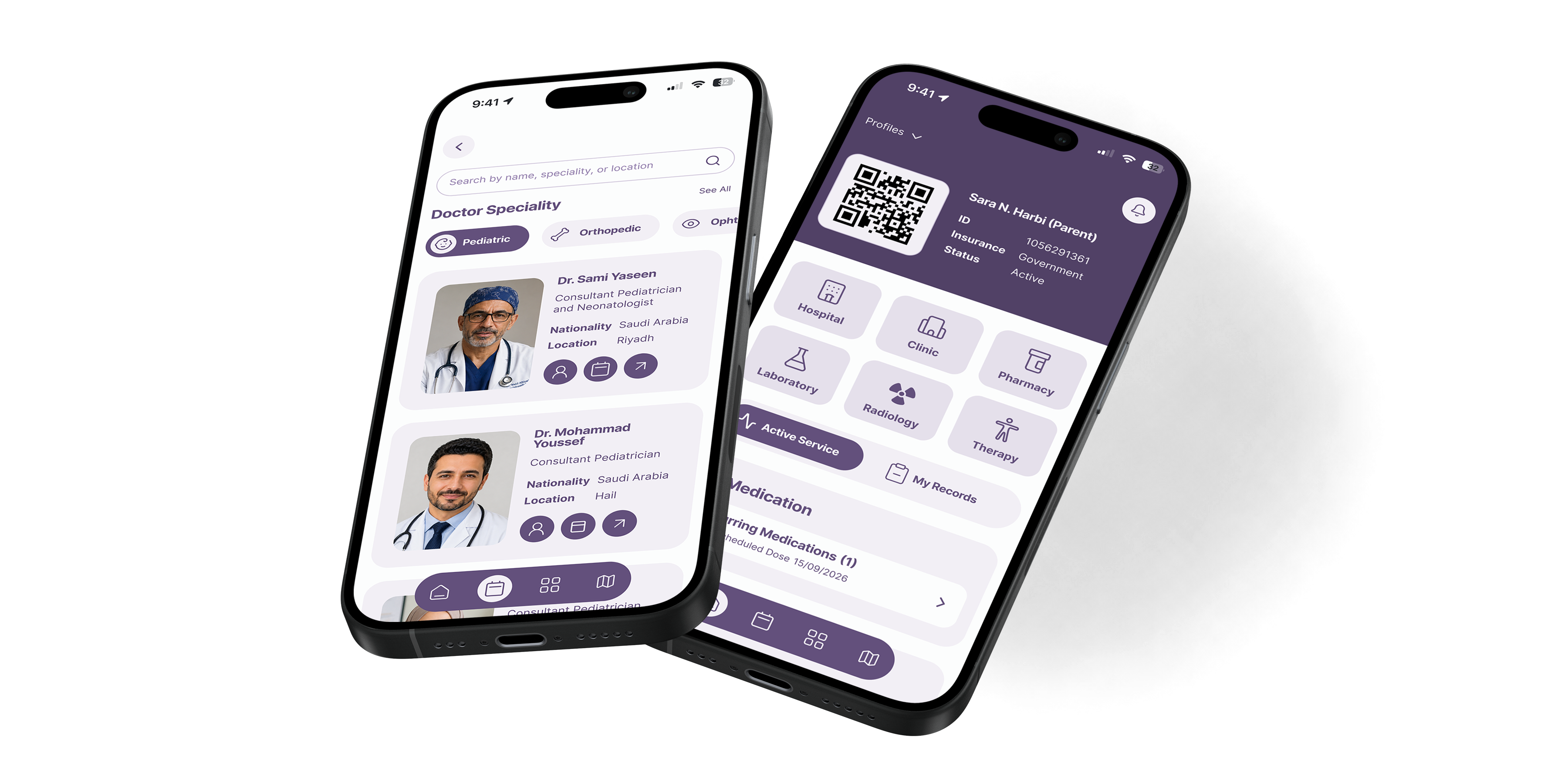 Shifaa digital front door platform on desktop